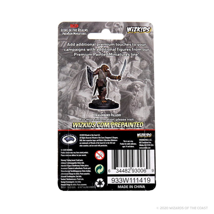 Dungeons & Dragons: Icons of the Realms Premium - Dragonborn Paladin New - Tistaminis