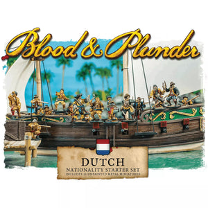 Blood & Plunder Dutch Nationality Starter Set New - Tistaminis