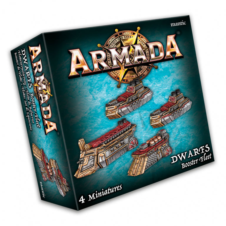 Mantic Games Armada: Dwarf Booster Fleet New - Tistaminis