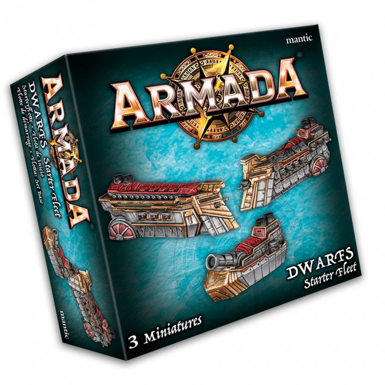 Mantic Games Armada: Dwarf Starter Fleet New - Tistaminis