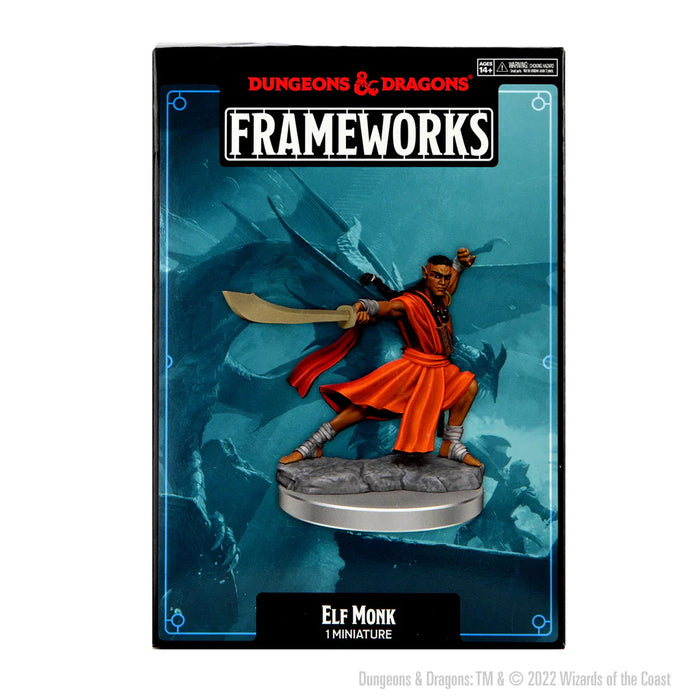 Dungeons and Dragons Frameworks: Elf Monk Male New - Tistaminis