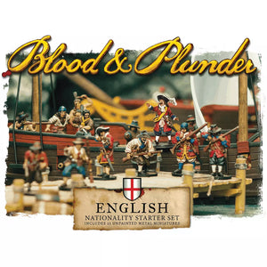Blood & Plunder English Nationality Starter Set New - Tistaminis