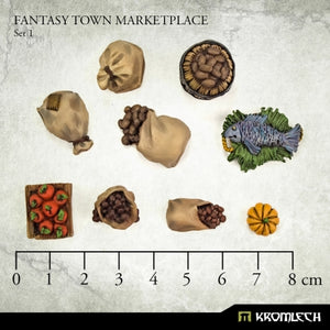 Kromlech	Fantasy Town Marketplace 1 (9) New - Tistaminis