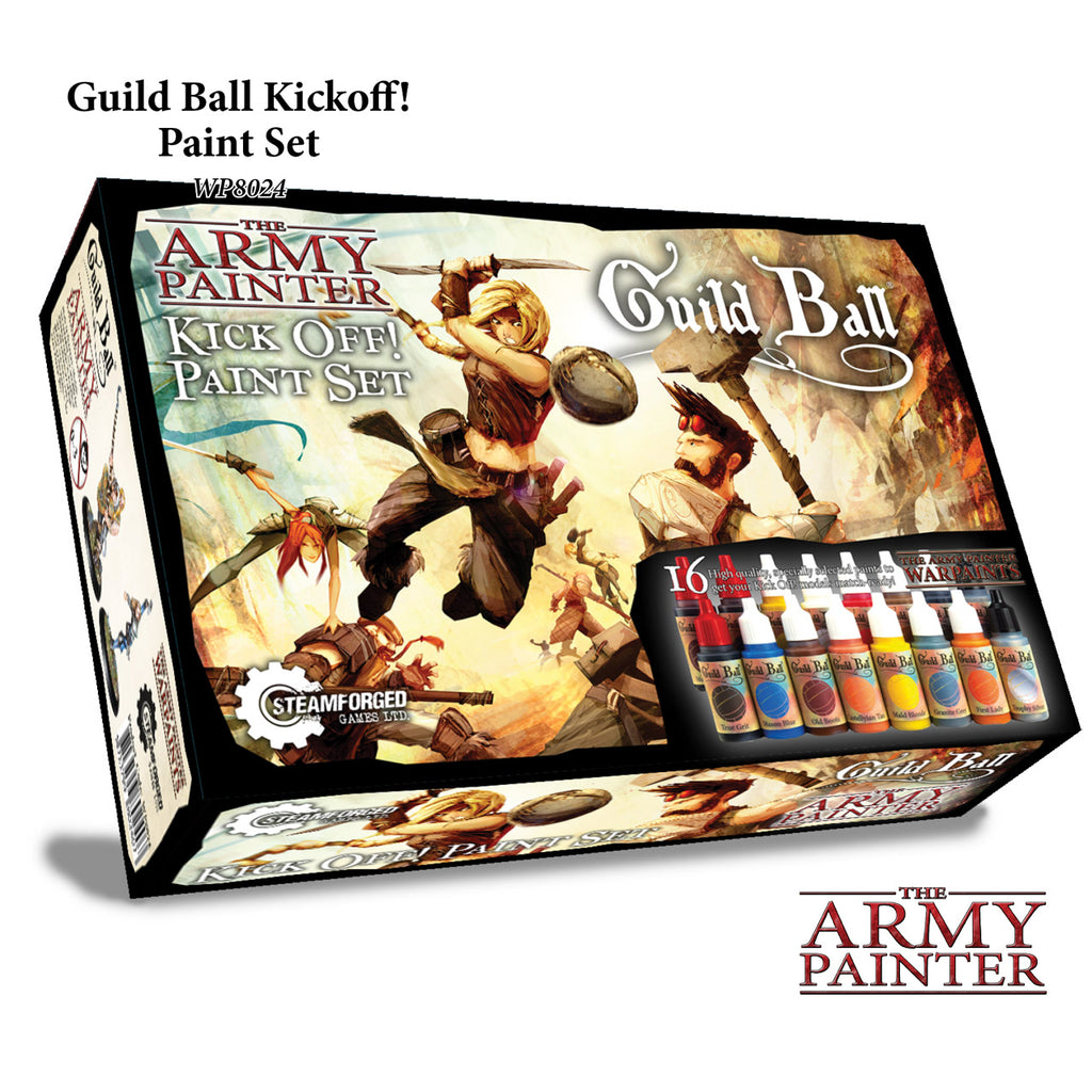 Guild Ball: Kick Off! Paint Set New - TISTA MINIS