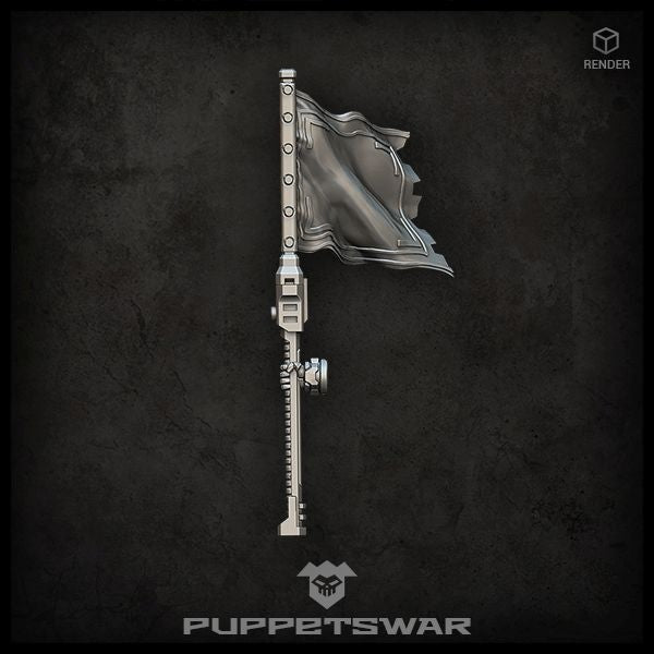 Puppets War Battle Standard (right) New - Tistaminis