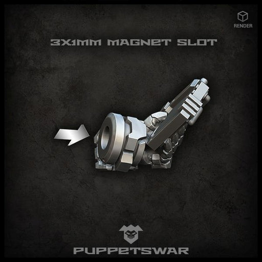 Puppets War Gadgets (left) New - Tistaminis