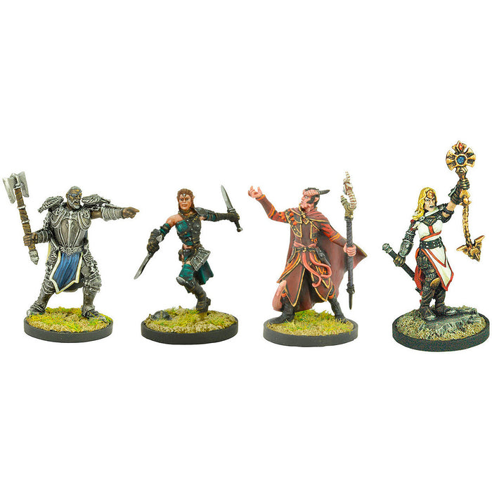 Dungeons and Dragons "Neverwinter" Heroes of Neverwinter (4 figs) New - Tistaminis