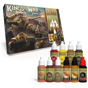 Warpaints Kings of War Dwarfs Paint Set - TISTA MINIS