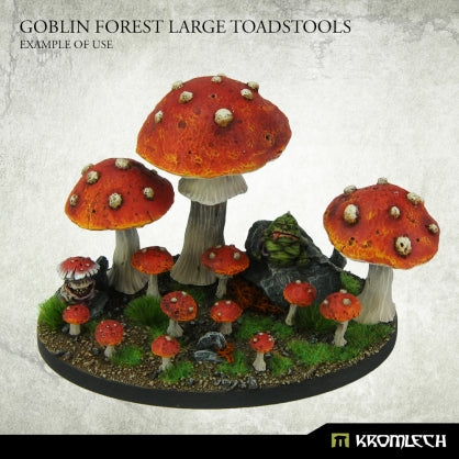 Kromlech	Goblin Forest Large Toadstools (3) New - Tistaminis