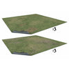 BATTLE SYSTEMS TERRAIN GRASSY FIELDS 6'X4' GAMING TABLE NEW - Tistaminis