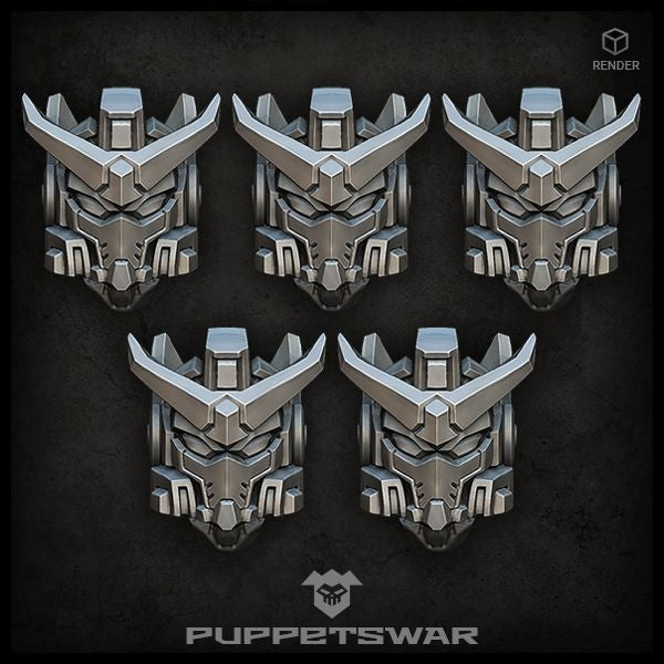 Puppets War Mech Warrior helmets New - Tistaminis