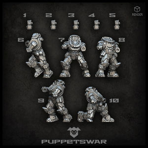 Puppets War Recon Prime Gunners Bodies [with arms] New - Tistaminis
