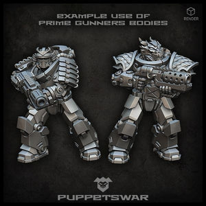 Puppets War Prime Gunners Bodies [with arms] New - Tistaminis