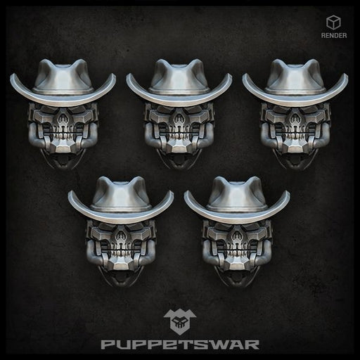 Puppets War Gunslinger Reaper heads New - Tistaminis