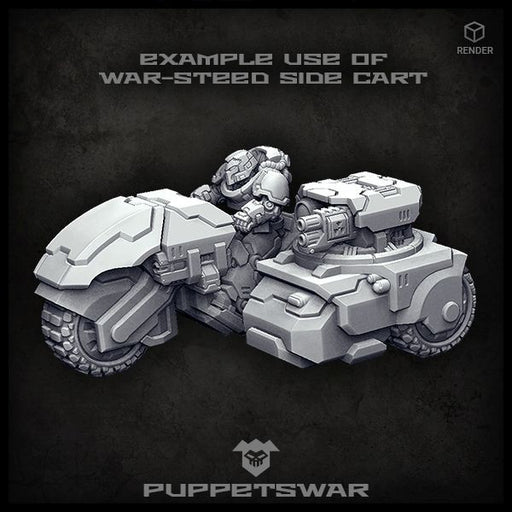 Puppet War War-Steed Side Cart New - Tistaminis