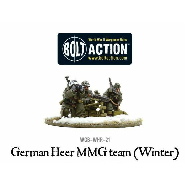 Bolt Action German Heer MMG Team ( Winter ) New | TISTAMINIS
