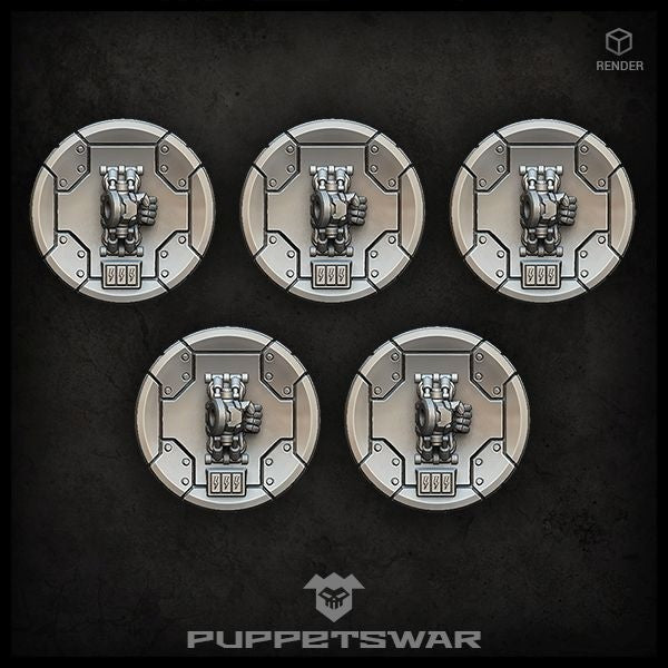 Puppets War Hero Shields (left) New - Tistaminis