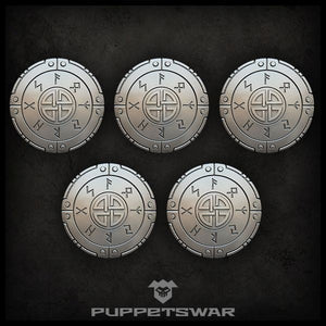 Puppets War Runic Shields (left) New - Tistaminis