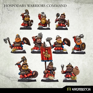 Dwarf Hospodars Warriors Commands New - Tistaminis
