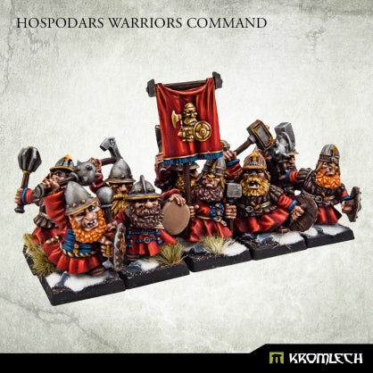 Dwarf Hospodars Warriors Commands New - Tistaminis