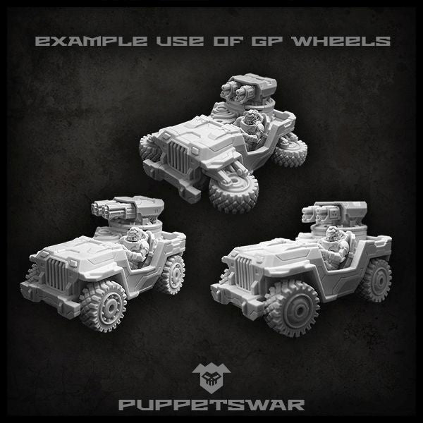 Puppets War Tactical Wheels New - Tistaminis