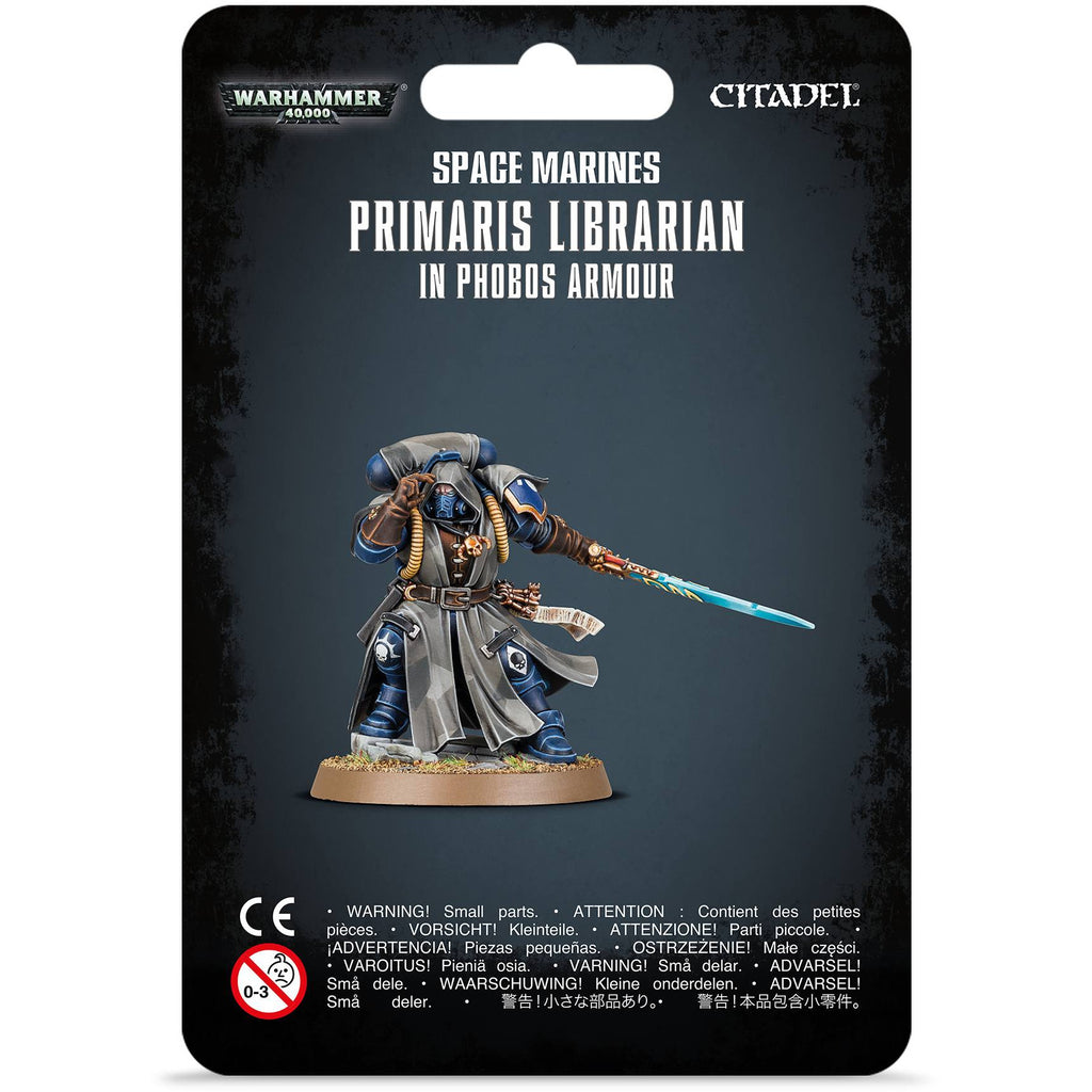 Warhammer PRIMARIS LIBRARIAN IN PHOBOS ARMOUR New - Tistaminis