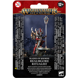 BLADES OF KHORNE: REALMGORE RITUALIST New PreOrder - Tistaminis
