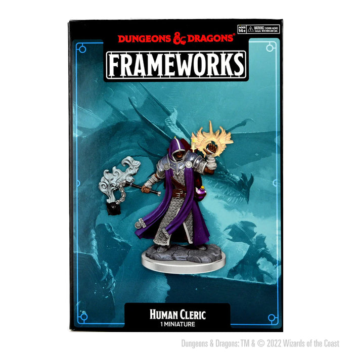 Dungeons and Dragons Frameworks: Human Cleric Male New - Tistaminis