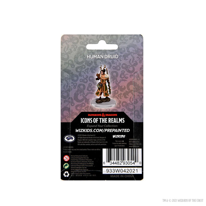 Dungeons & Dragons: Icons of the Realms Premium - Human Female Druid New - Tistaminis