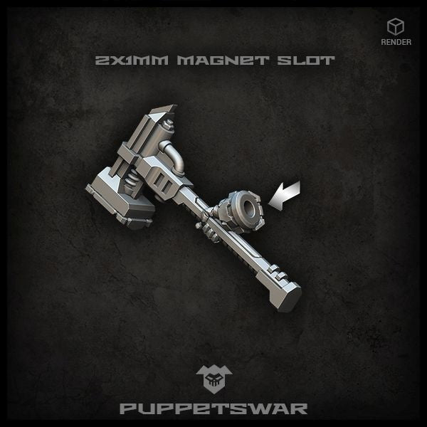 Puppets War Storm Hammers v1 (right) New - Tistaminis