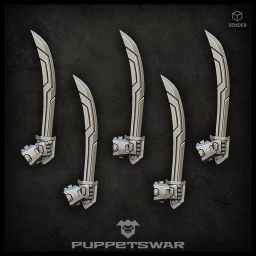 Puppets War Hussar Sabres [right] New - Tistaminis