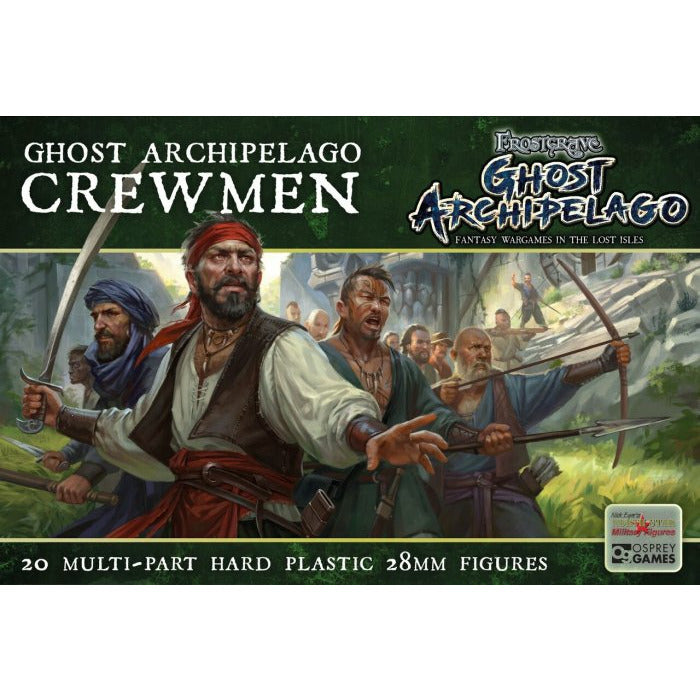 Frostgrave Ghost Archipelago Crewmen New - Tistaminis