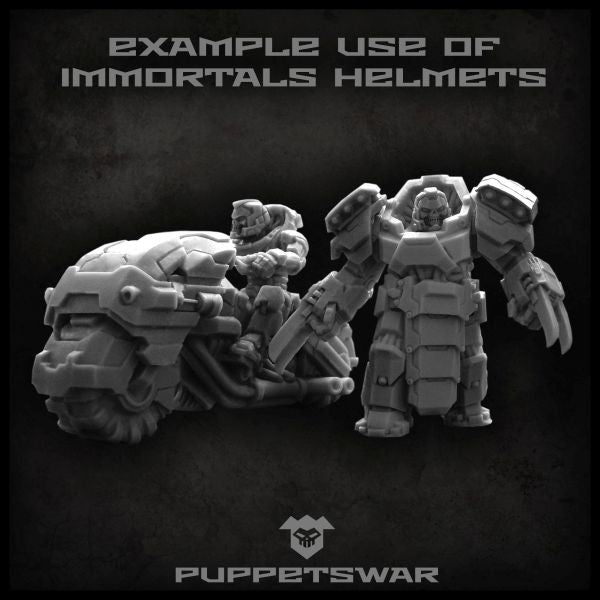 Puppets War Reapers helmets New - Tistaminis