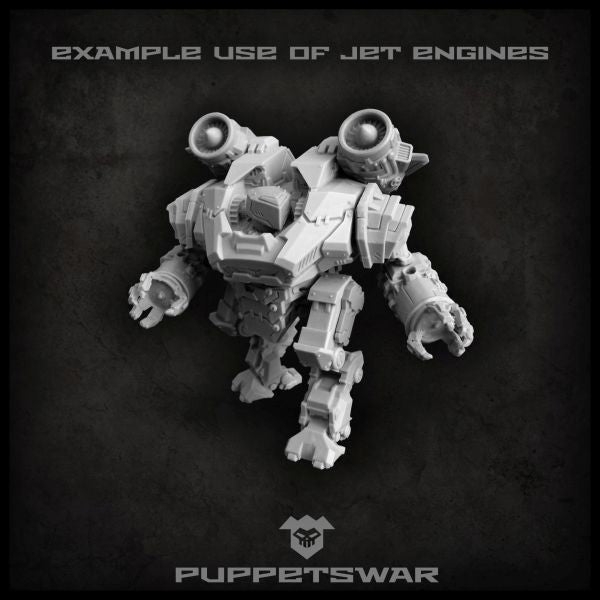 Puppets War Jet Engines New - Tistaminis