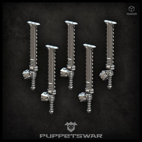 Puppets War Heavy Jigswords (right) New - Tistaminis