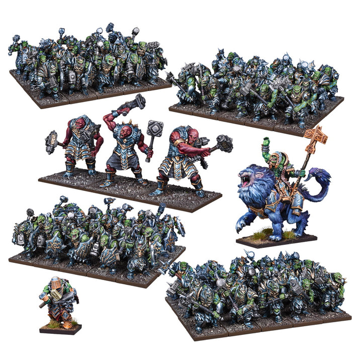 Kings of War Riftforged Orc Mega Army (2021) New - Tistaminis