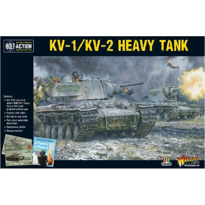 Bolt Action KV-1/KV-2 Heavy Tank New | TISTAMINIS