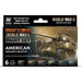 Vallejo WWII American Armour & Infantry Paint Set - TISTA MINIS