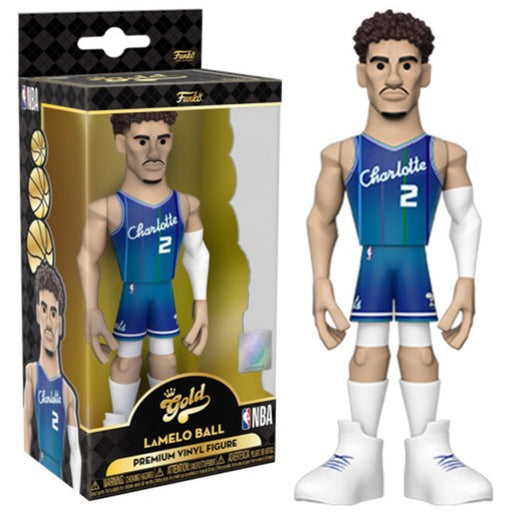 GOLD 5" NBA HORNETS LAMELO BALL (CITY ED) - Tistaminis