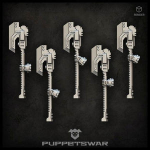 Puppets War Great Axes (left) New - Tistaminis