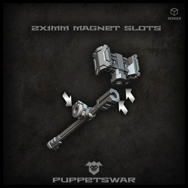 Puppets War Great Hammers (left) New - Tistaminis