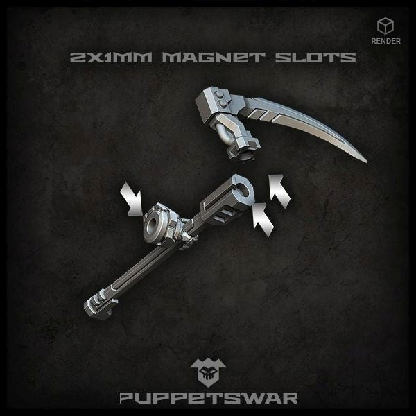 Puppets War Storm Scythes (left) New - Tistaminis