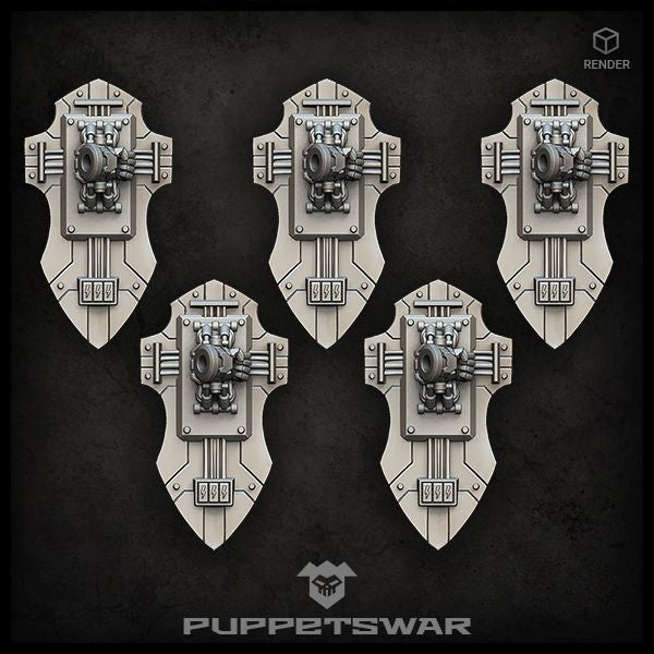 Puppets War Gothic Shields (left) New - Tistaminis