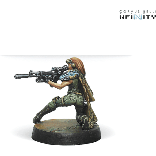 Infinity: Non-Aligned Armies Major Lunah, Ex-Aristeia! Sniper (Viral Sniper) New - Tistaminis