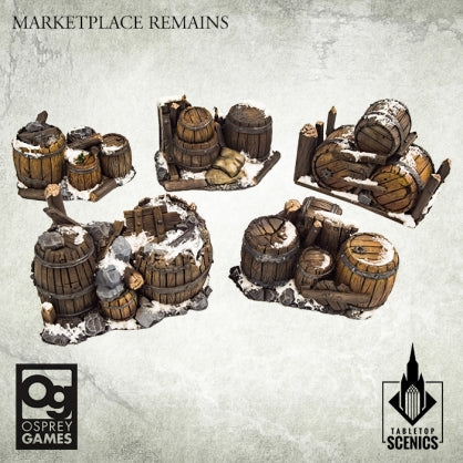 Kromlech	Marketplace Remains [Frostgrave] (5) New - Tistaminis