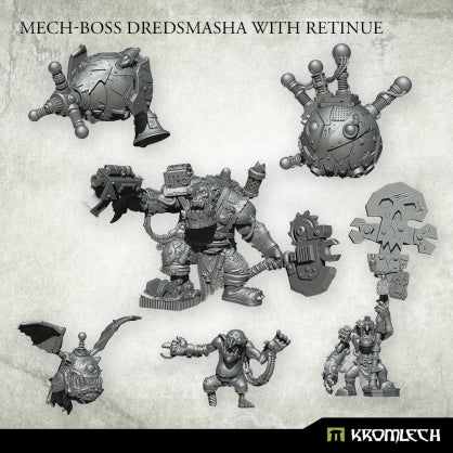 Kromlech	Mech-Boss Dredsmasha with Retinue (6) New - Tistaminis