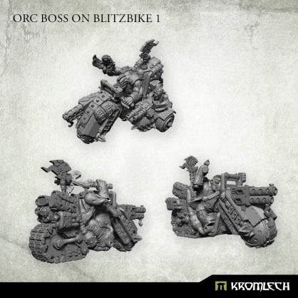 Kromlech	Orc Boss on Blitzbike 1 New - Tistaminis