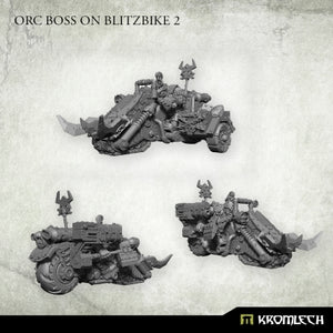 Kromlech	Orc Boss on Blitzbike 2 New - Tistaminis