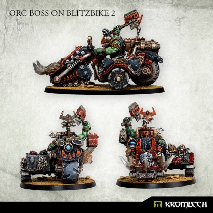 Kromlech	Orc Boss on Blitzbike 2 New - Tistaminis