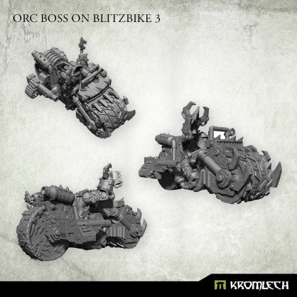 Kromlech	Orc Boss on Blitzbike 3 New - Tistaminis